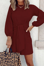 Nova | Women's Mini Dress with Long Sleeve - Lumina