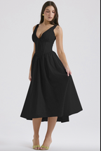 Nova | Evening Dress Sleeveless V-Neck - Lumina
