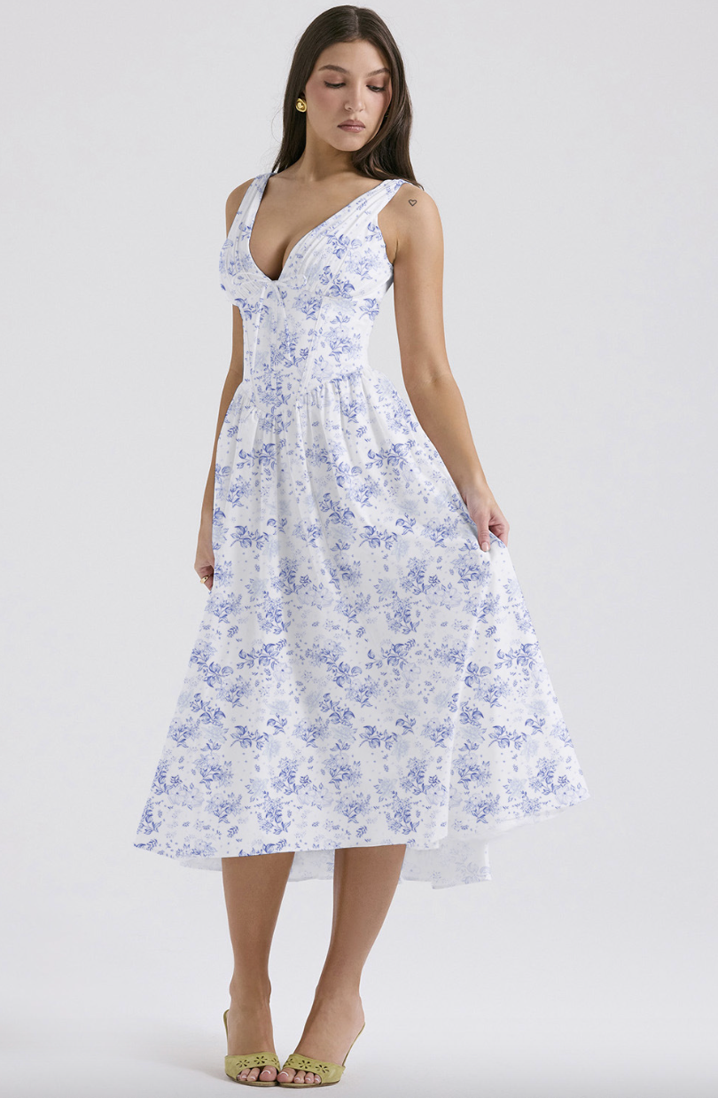 Nova | Evening Dress Sleeveless V-Neck - Lumina