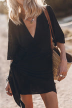 Nova | Wrap Mini Dress - Lumina