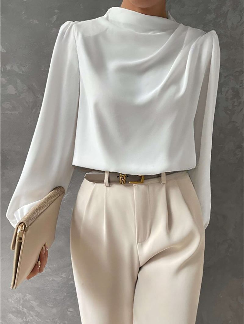 Madison | Elegant Relaxed Fit Blouse with Timeless Appeal - Lumina
