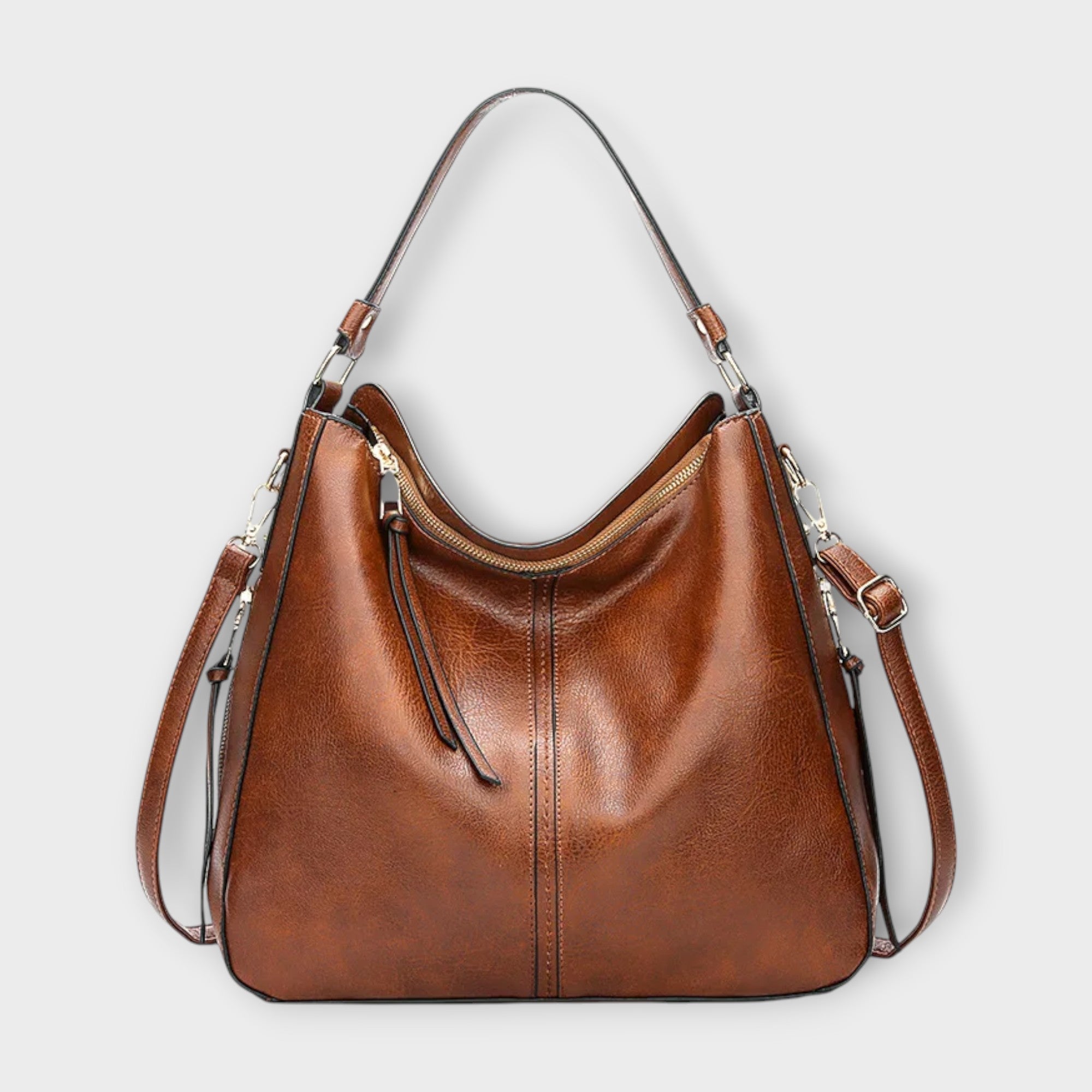 Margaux | Effortless Slouchy Hobo Bag with Versatile Straps - Lumina
