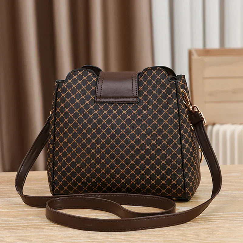 Marjorie | Elegant Quilted Charm Bag with Adjustable Strap - Lumina