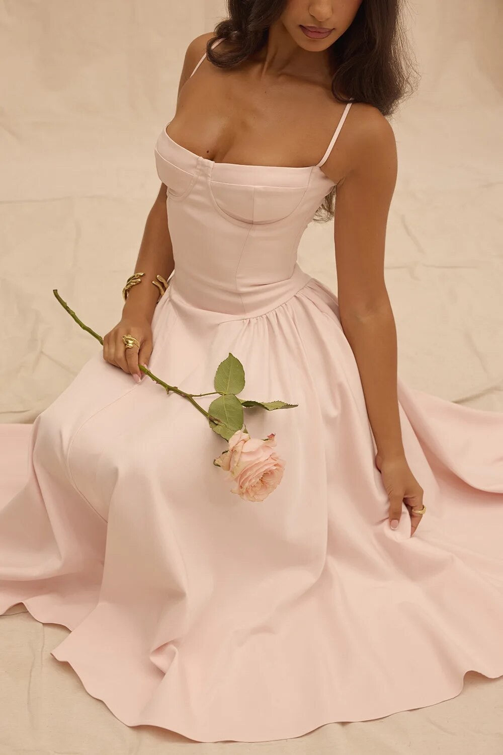 Nova | Corset Dress Sweetheart Neckline - Lumina