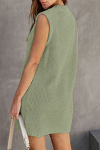 Nova | Knitted Sweater Dress Sleeveless - Lumina