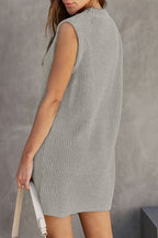 Nova | Knitted Sweater Dress Sleeveless - Lumina