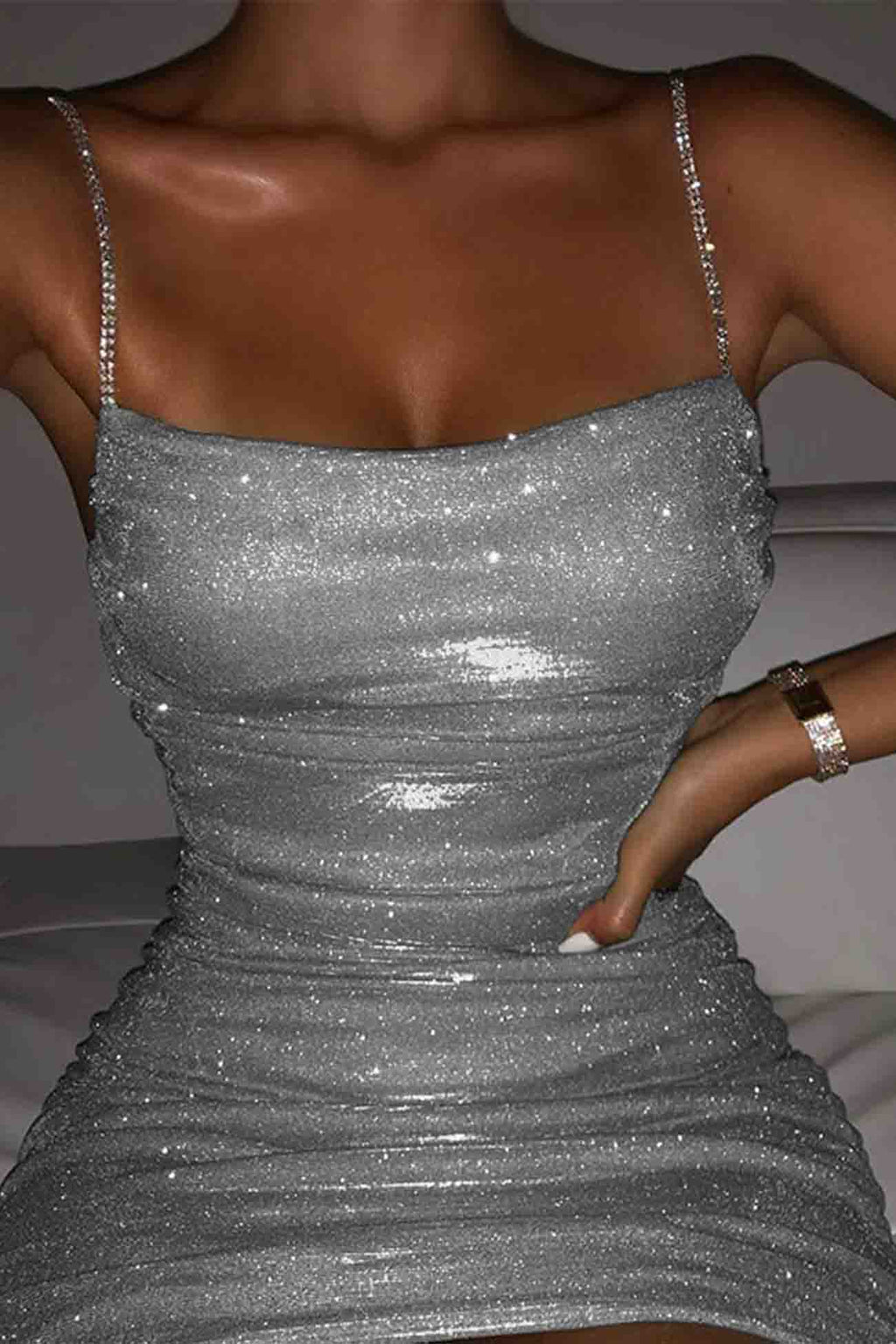Nova Nightstar | Bodycon Mini Dress - Lumina