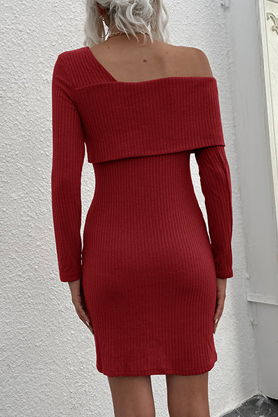 Nova | Off-Shoulder Bodycon Mini Dress - Lumina