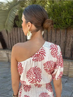 Nova | One-Shoulder Dress Asymmetrical - Lumina