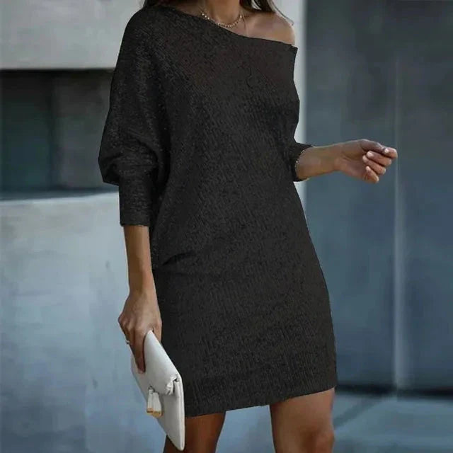 Nova | Sequin Dress Knee-Length Elegant - Lumina