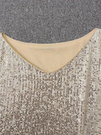 Nova | Sequin Dress Knee-Length Elegant - Lumina