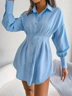 Nova | Shirt Dress Tailored Fit Elegant - Lumina