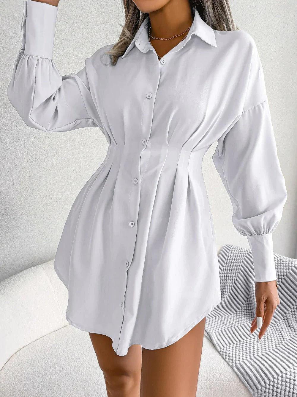 Nova | Shirtdress Tailored Mini - Lumina