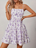 Nova | Sleeveless Sundress Floral Print - Lumina