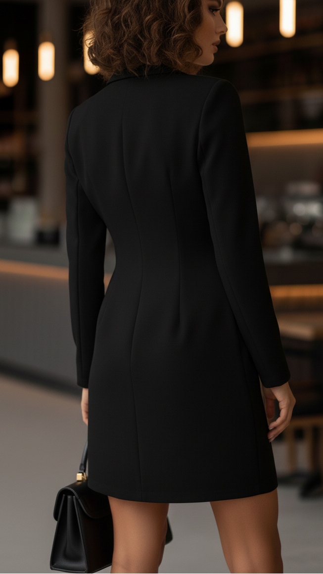 Nova Tailored Chic | Blazer Dress - Lumina