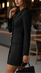 Nova Tailored Chic | Blazer Dress - Lumina