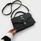 Olivia | Elegant Mini Satchel with Timeless Buckle Detail - Lumina
