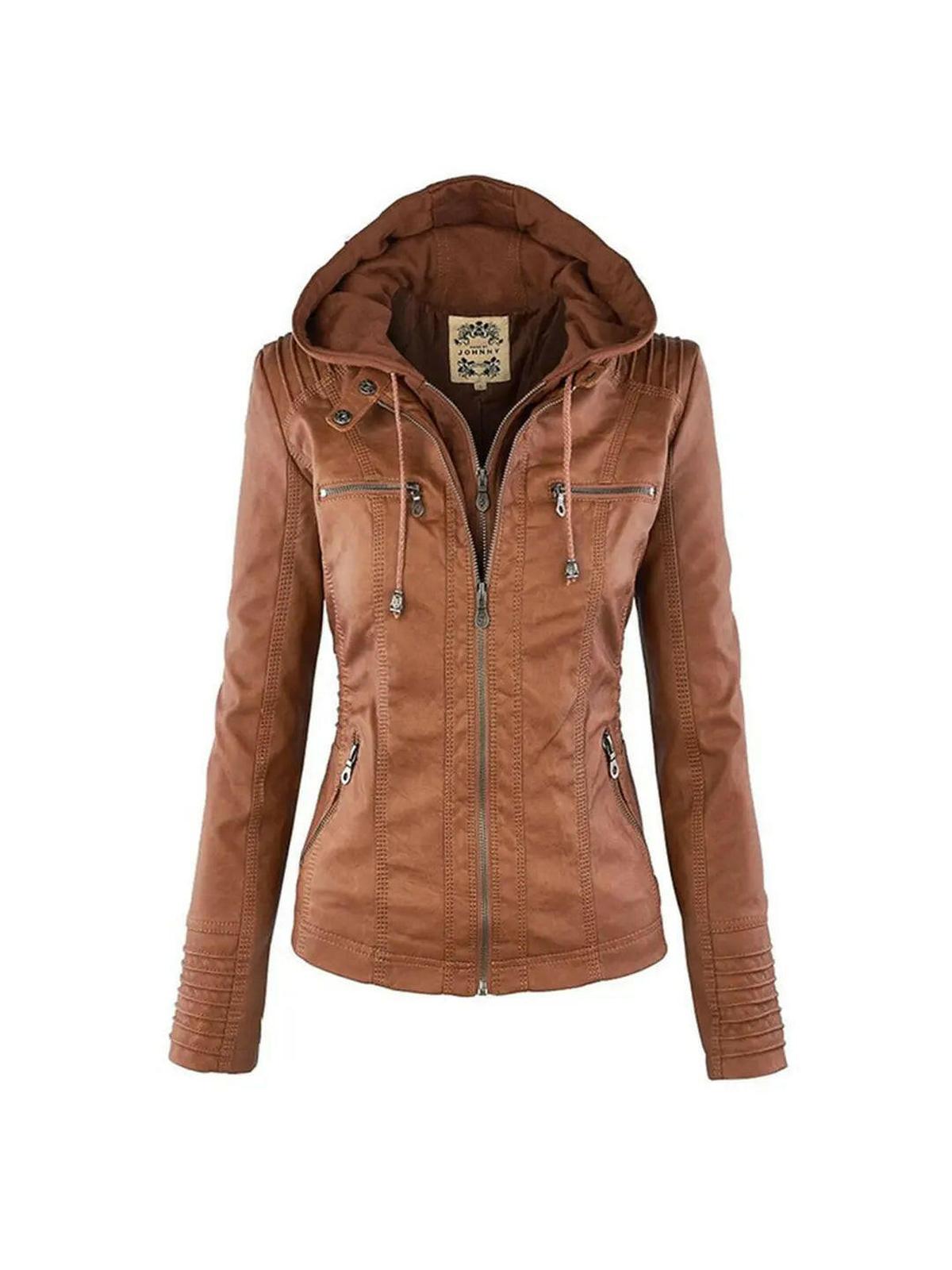 Olivia | Water-Resistant Hooded Jacket - Lumina