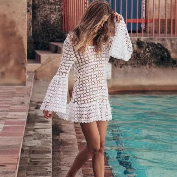 Seraphina | Beach Cover-Up Dress - Lumina
