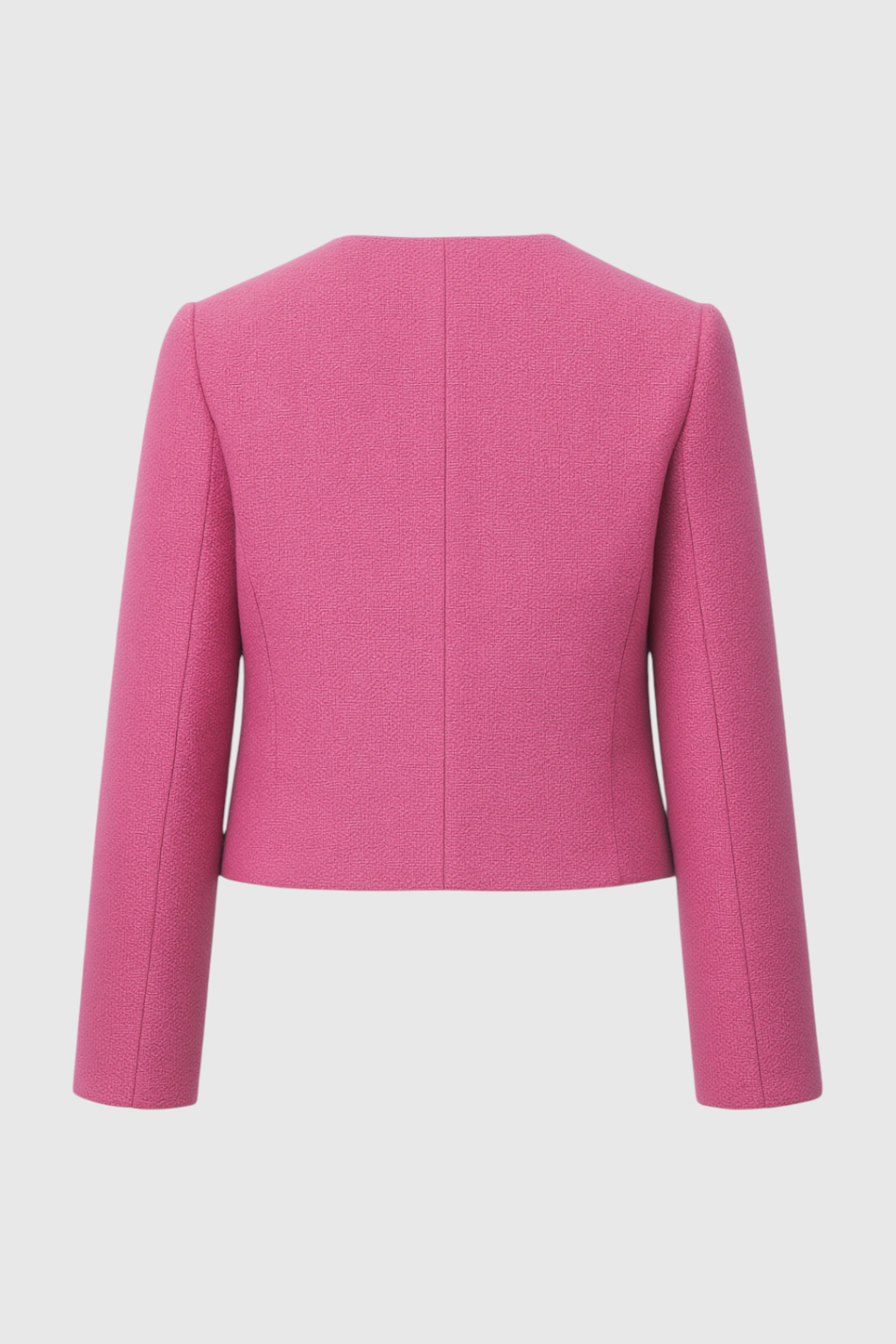 Serena | Chic Pink-Red Short Jacket with Versatile Style - Lumina