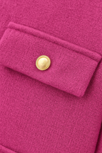 Serena | Chic Pink-Red Short Jacket with Versatile Style - Lumina