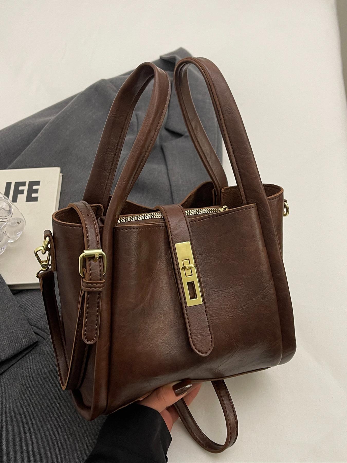 Serena | Chic Retro Crossbody Handbag with Versatile Design - Lumina