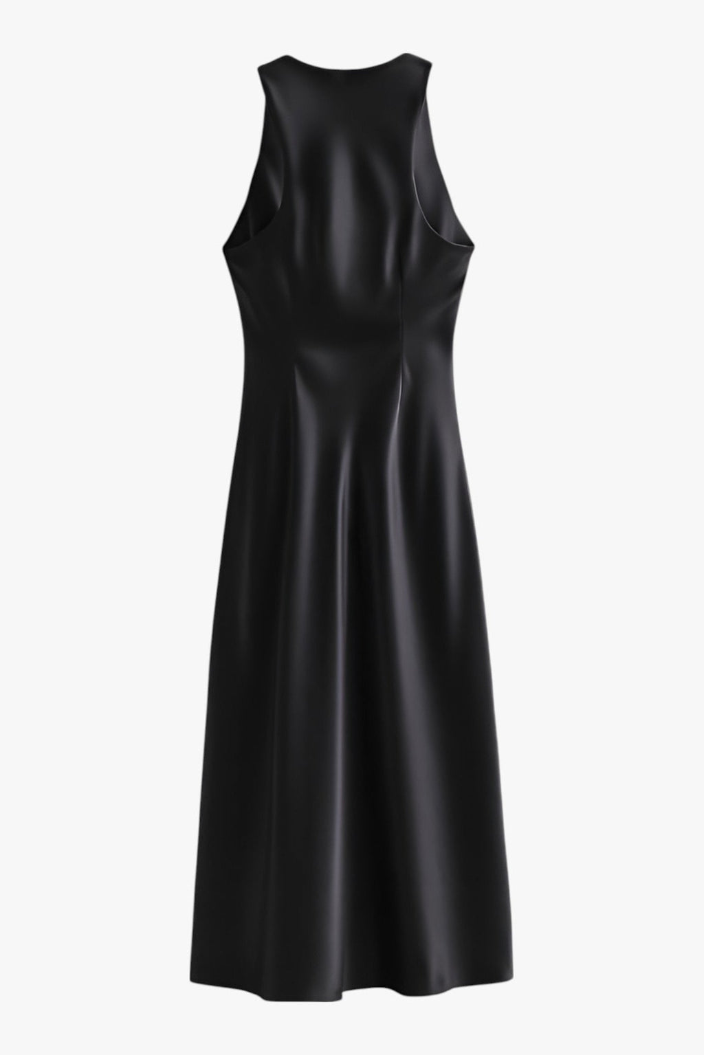 Serena | Elegant Black Maxi Dress with Flattering Silhouette - Lumina