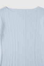 Serena | Elegant Light Blue Maxi Skirt Set with Sophisticated Fit - Lumina