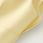 Serena | Playful Yellow Slim Fit Tank Top with Bow Detail - Lumina