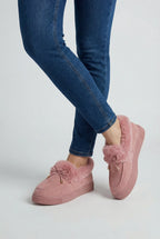 Serena | Stylish Pink Cozy Lined Winter Boots for Women - Lumina