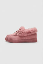 Serena | Stylish Pink Cozy Lined Winter Boots for Women - Lumina