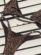 Sultry Animal-Print Bikini Set