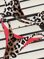 Sultry Animal-Print Bikini Set