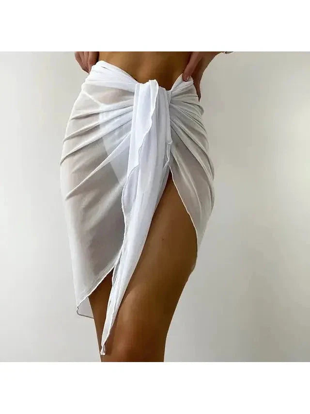 Summer Skirt Cover-Up - Lightweight, Breezy Beachwear