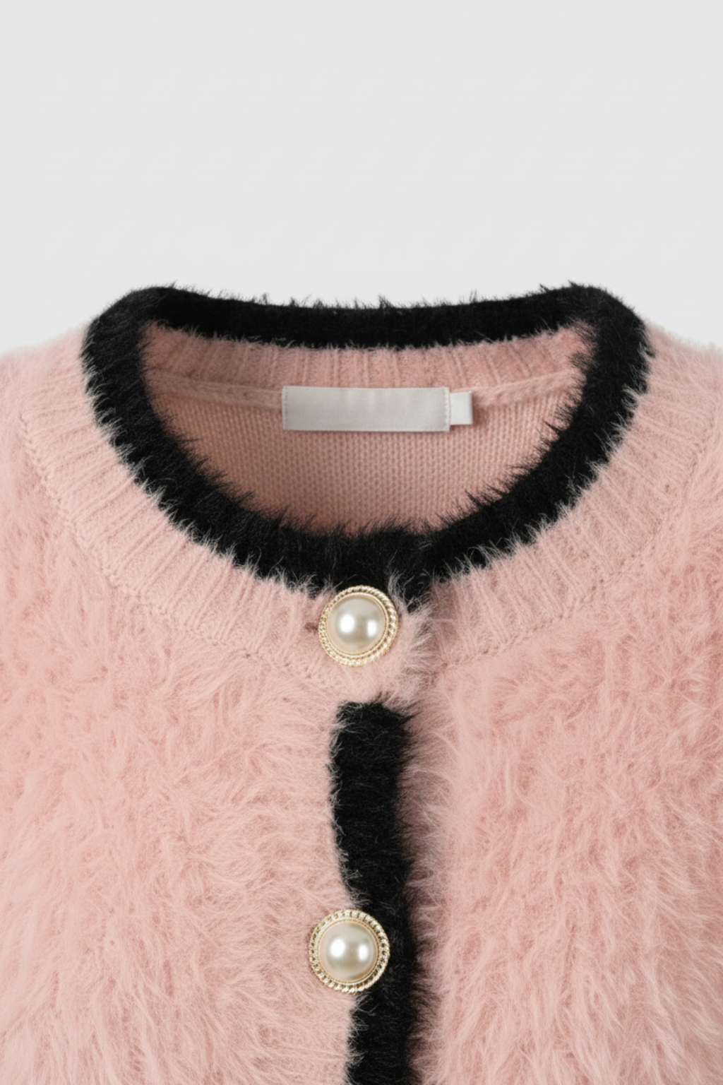 Sophia | Cozy Cropped Cardigan with Ribbed Details - Lumina