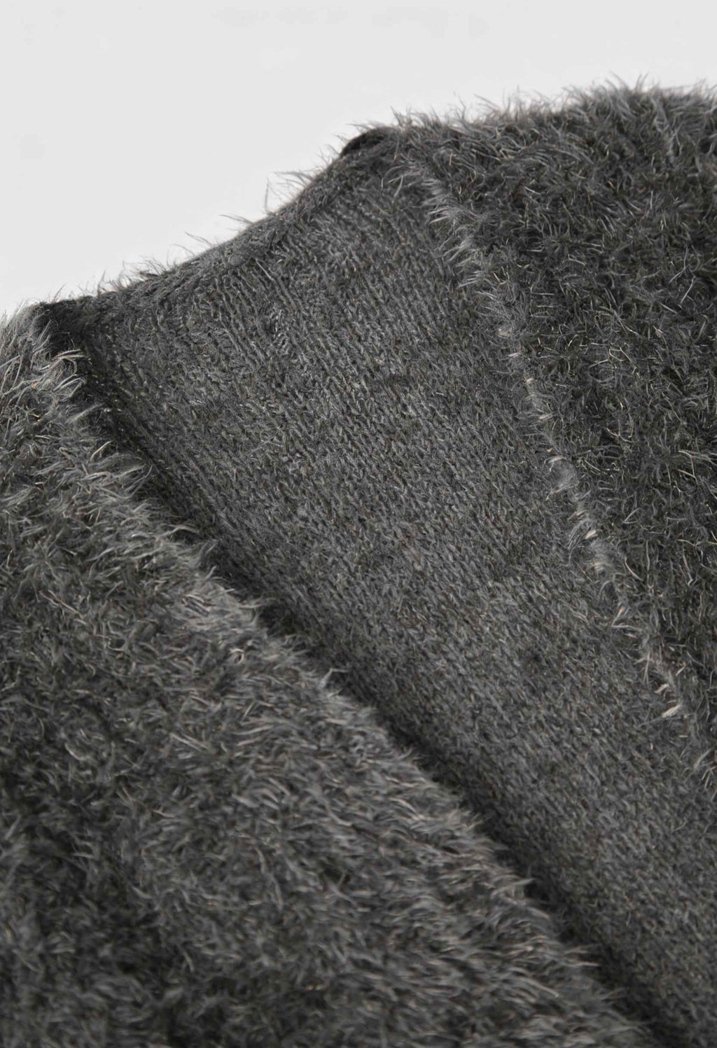 Sophia | Cozy Dark Gray Cardigan with Relaxed Fit - Lumina
