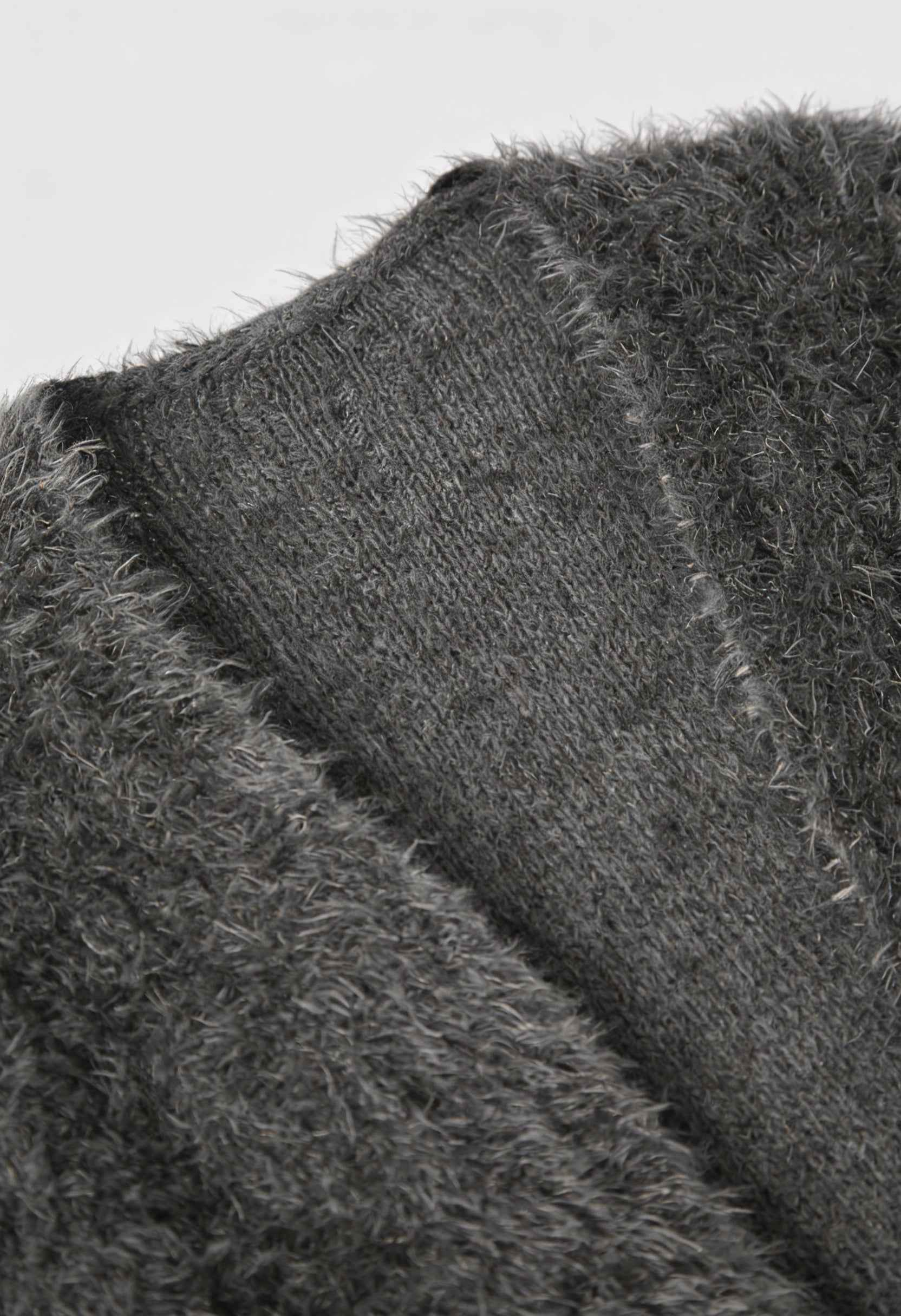 Sophia | Cozy Dark Gray Cardigan with Relaxed Fit - Lumina