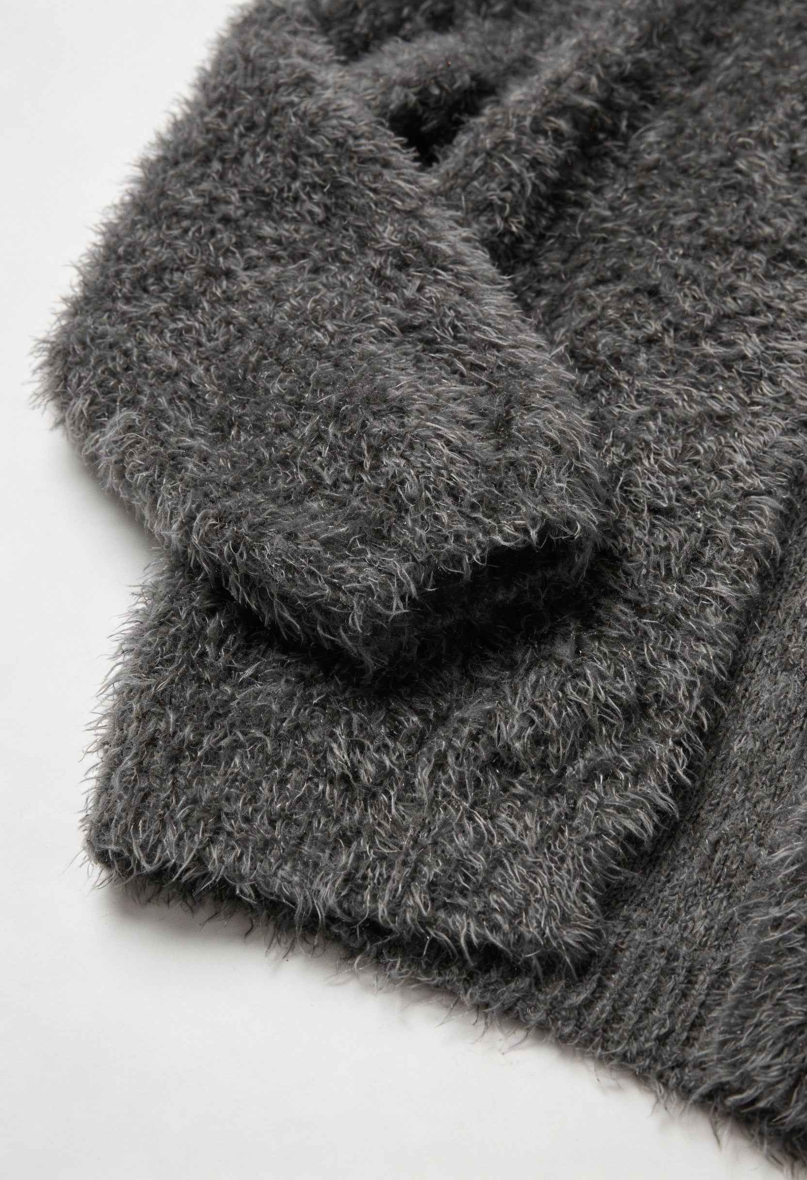 Sophia | Cozy Dark Gray Cardigan with Relaxed Fit - Lumina
