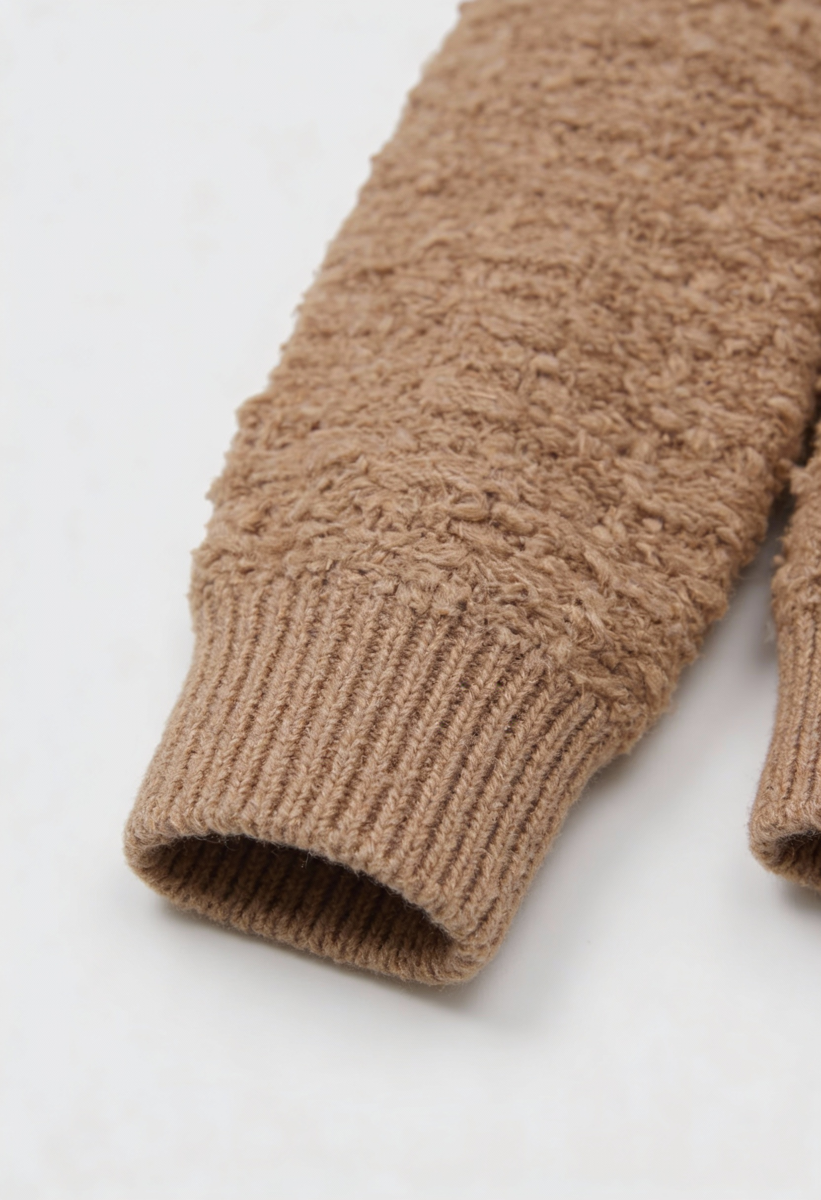Sophia | Cozy Khaki Knit Cardigan with Open Front - Lumina