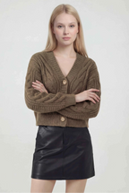 Sophia | Cozy Open Front Cardigan Sweater with Versatile Layering - Lumina