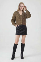 Sophia | Cozy Open Front Cardigan Sweater with Versatile Layering - Lumina