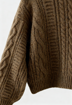 Sophia | Cozy Open Front Cardigan Sweater with Versatile Layering - Lumina