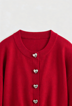 Sophia | Cozy Open Front Knit Cardigan Sweater with Ribbed Hem - Lumina