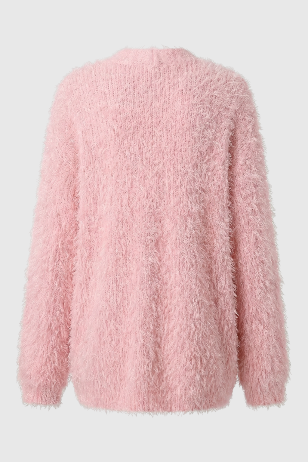 Sophia | Cozy Pink Knit Cardigan with Versatile Styling - Lumina