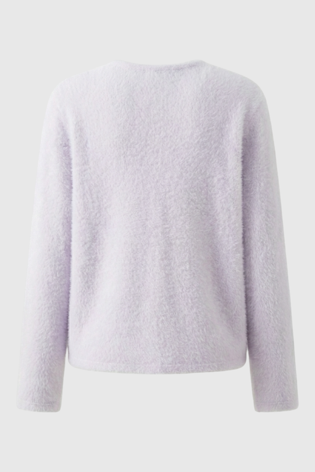 Sophia | Cozy Purple Knitted Cardigan with Open Front - Lumina