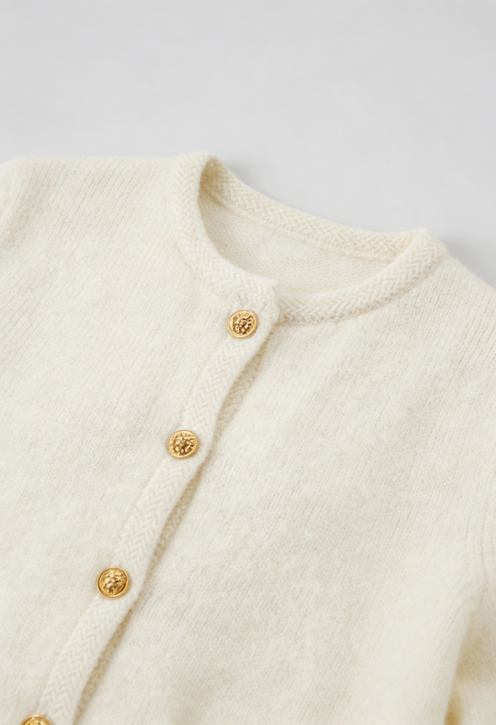 Sophia | Cozy White Long Cardigan with Relaxed Fit - Lumina