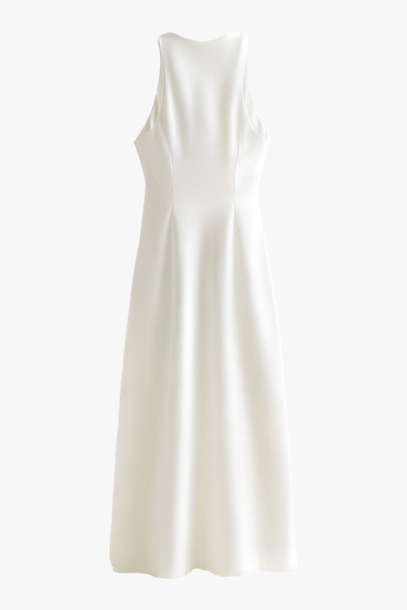 Sophia | Elegant Beige Summer Dress with Adjustable Fit - Lumina