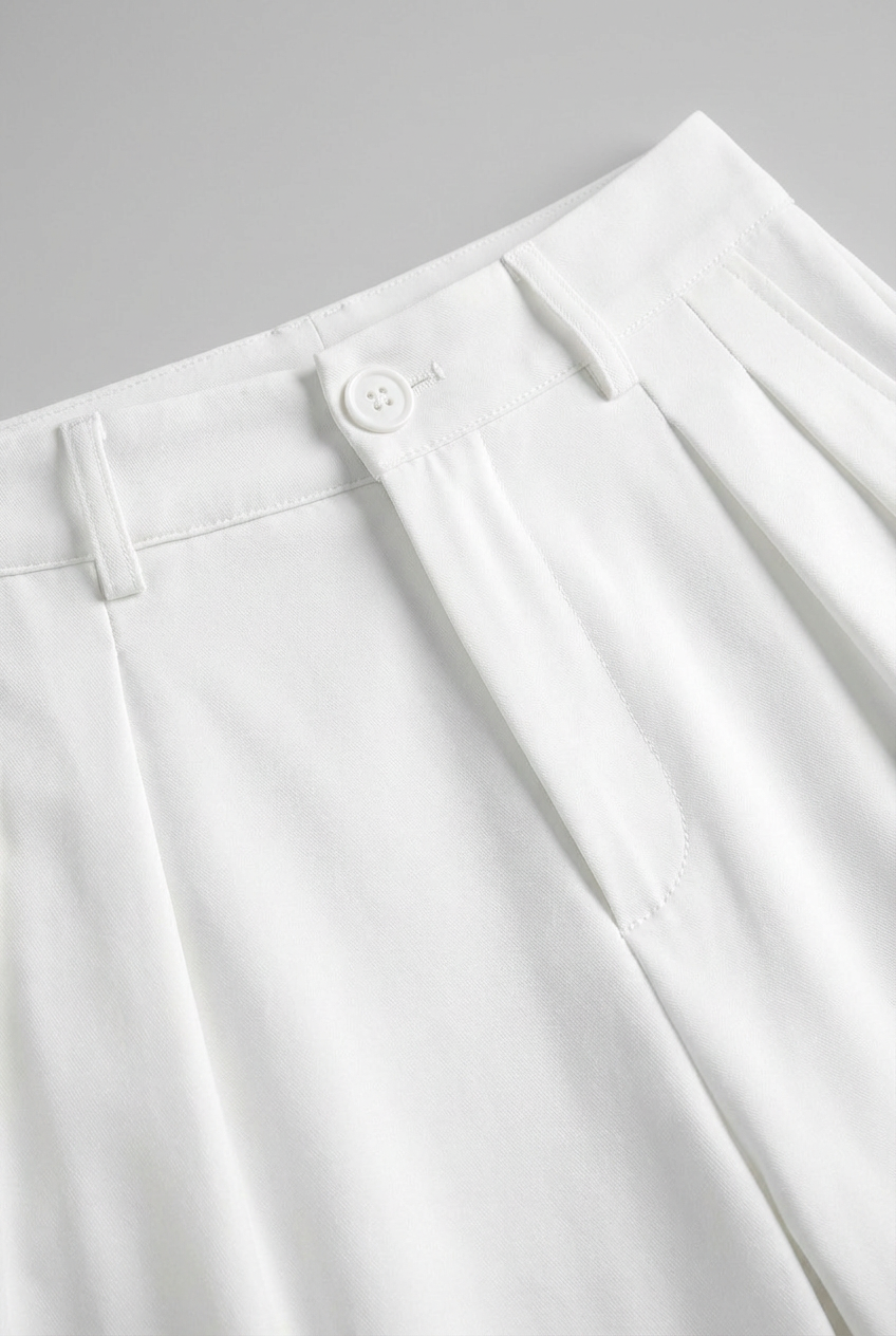 Sophia | Elegant High-Waisted Pleated Pants with Stretch - Lumina