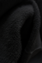 Sophia | Elegant Slim Fit Black Turtleneck Sweater - Lumina
