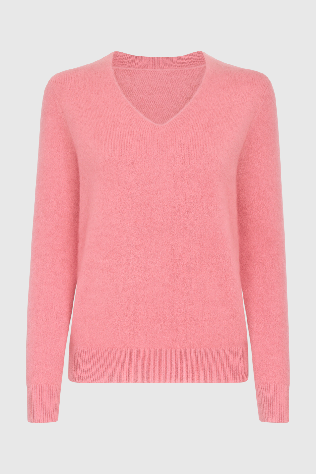 Sophia | Flattering V-Neck Knit Design with Long Sleeves Sweater - Lumina